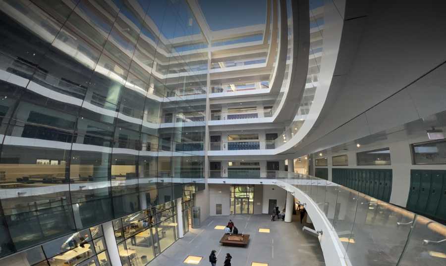 مبنى جديد لكلية العمارة والتصميم فيLAU