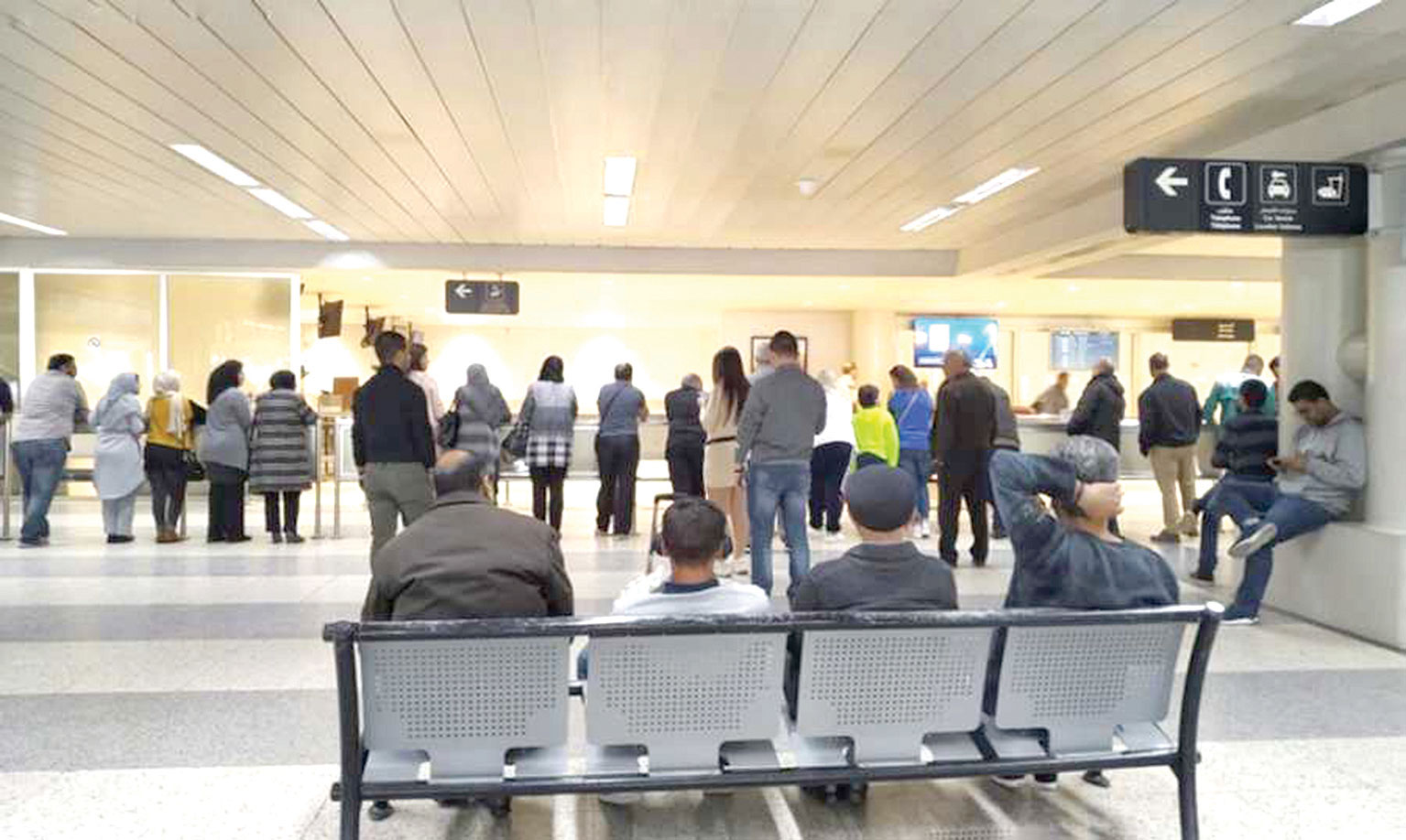 ارتفاع عدد المسافرين عبر المطار 20% في أيلول   