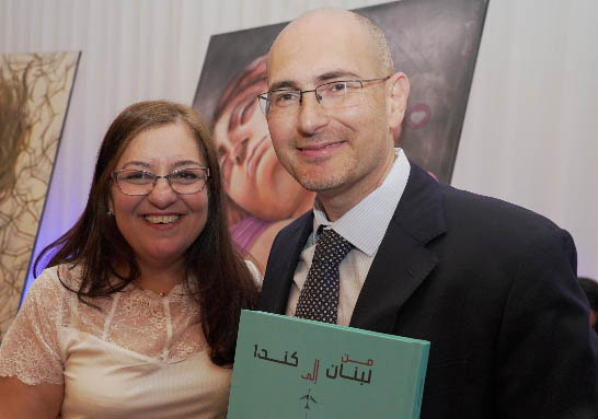 جاكلين جابر وقعت في كندا كتابها 