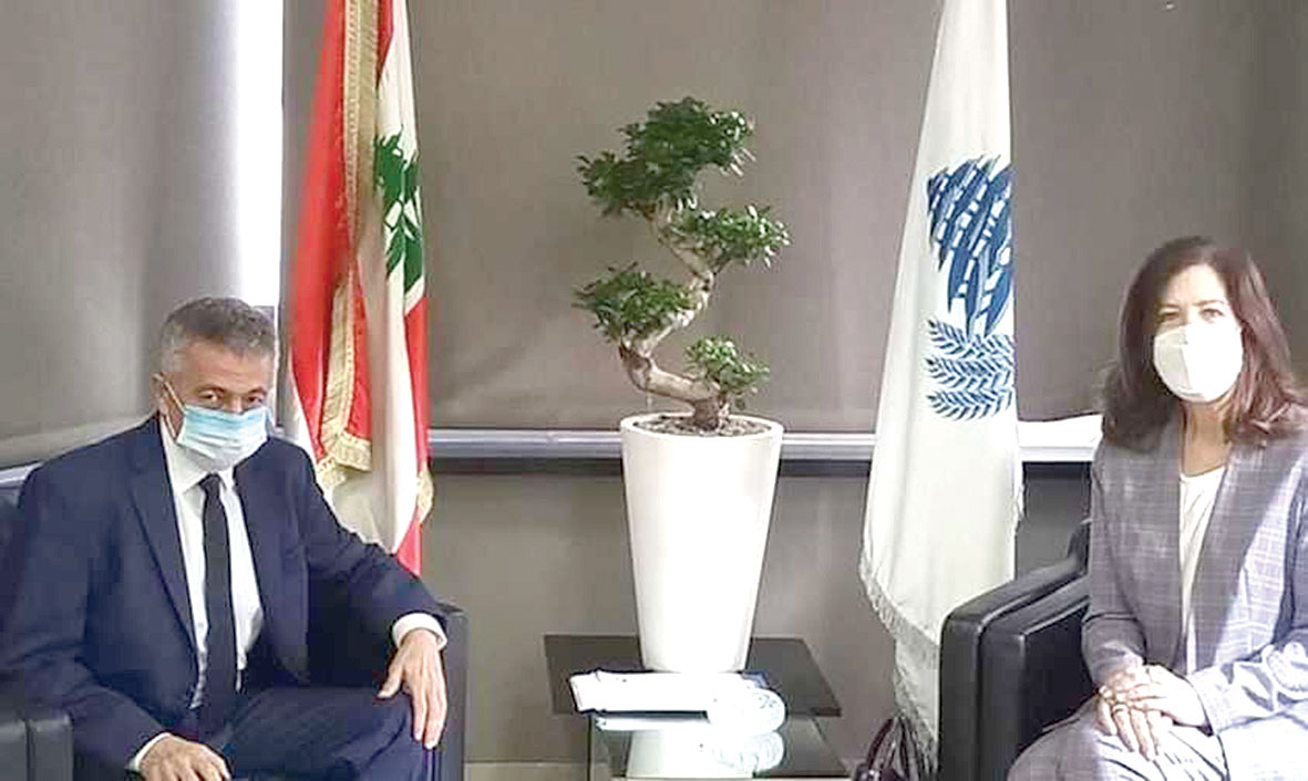وزير المال التقى شيا وفرونتسكا وعرض مع وفد البنك الدولي مسار قروض القمح
