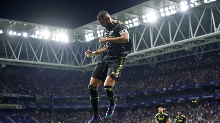 بنزيما يقود ريال مدريد لتجاوز عقبة إسبانيول... فيديو