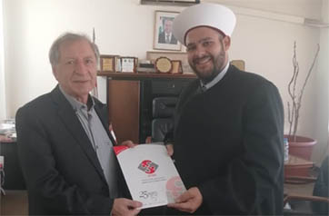 للبابيدي زار محفوظ وقدم طلبا للحصول على علم وخبر لموقع المركز الاسلامي للاعلام