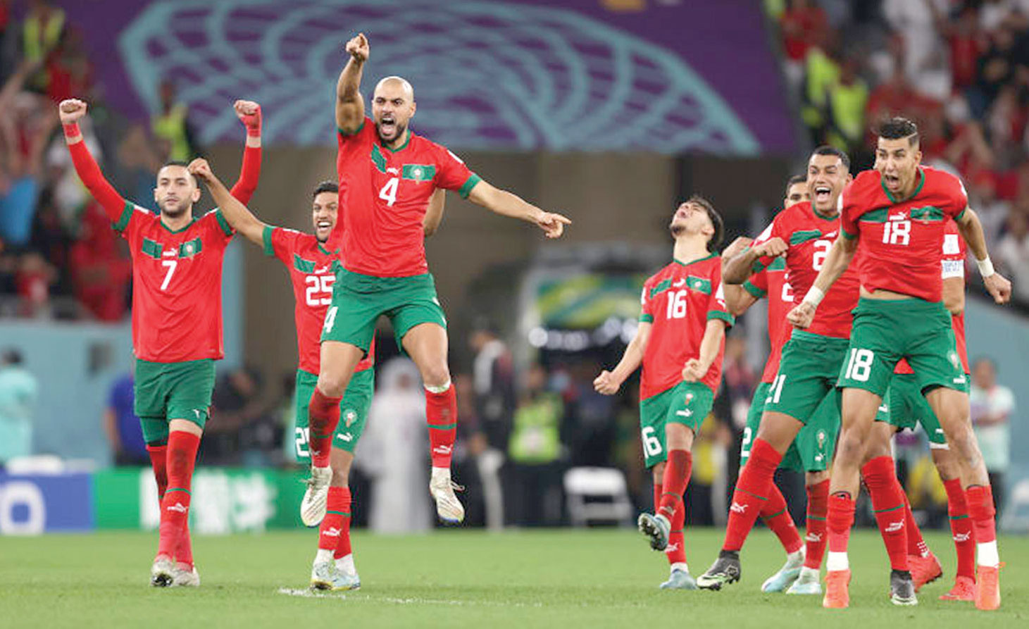 مونديال قطر 2022 | المغرب دخل التاريخ وهزم إسبانيا وتأهل إلى ربع النهائي والبرتغال تسحق سويسرا بستة أهداف مقابل هدف يتيم