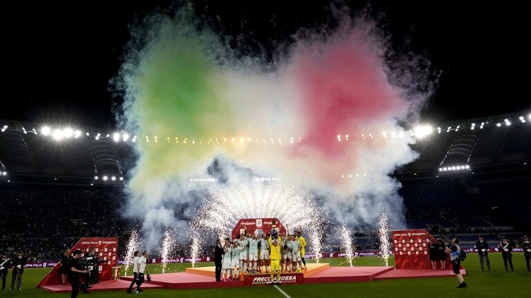 إنتر ميلان يتوج بكأس إيطاليا...فيديو