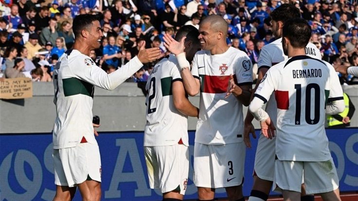 في مباراته الـ 200 رونالدو يقود البرتغال للفوز