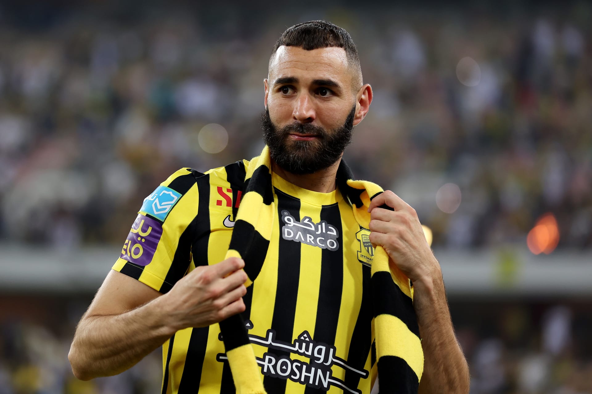 جماهير الاتحاد السعوي قلقة على بنزيما !