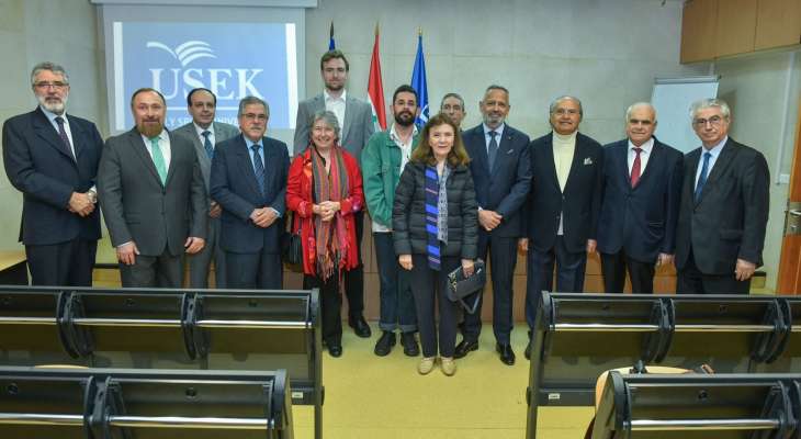 محاضرة عن الإنتشار العربي في تشيلي في جامعة الروح القدس