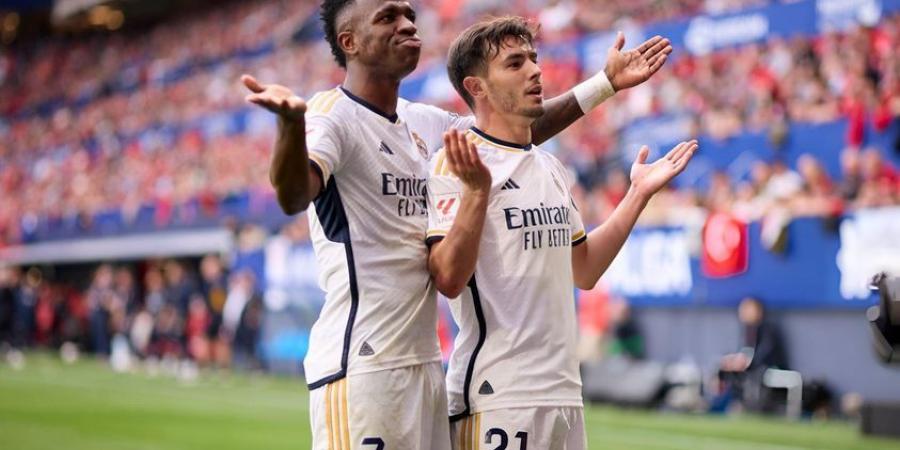ريال مدريد يسحق أوساسونا ويبتعد بالصدارة