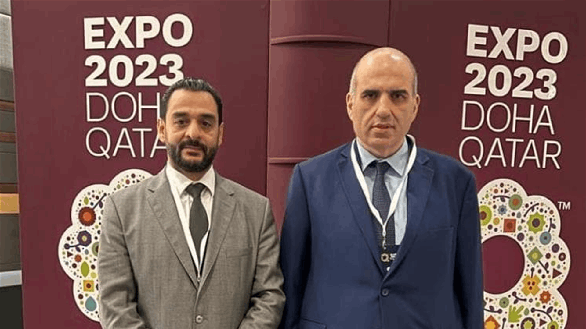 لحود وأبو حيدر أعلنا حصول الجناح اللبناني  على الجائزة الفضية