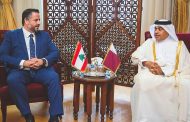 سلام بحث في القاهرة مع وزير المالية القطري المصالح الاقتصادية المشتركة
