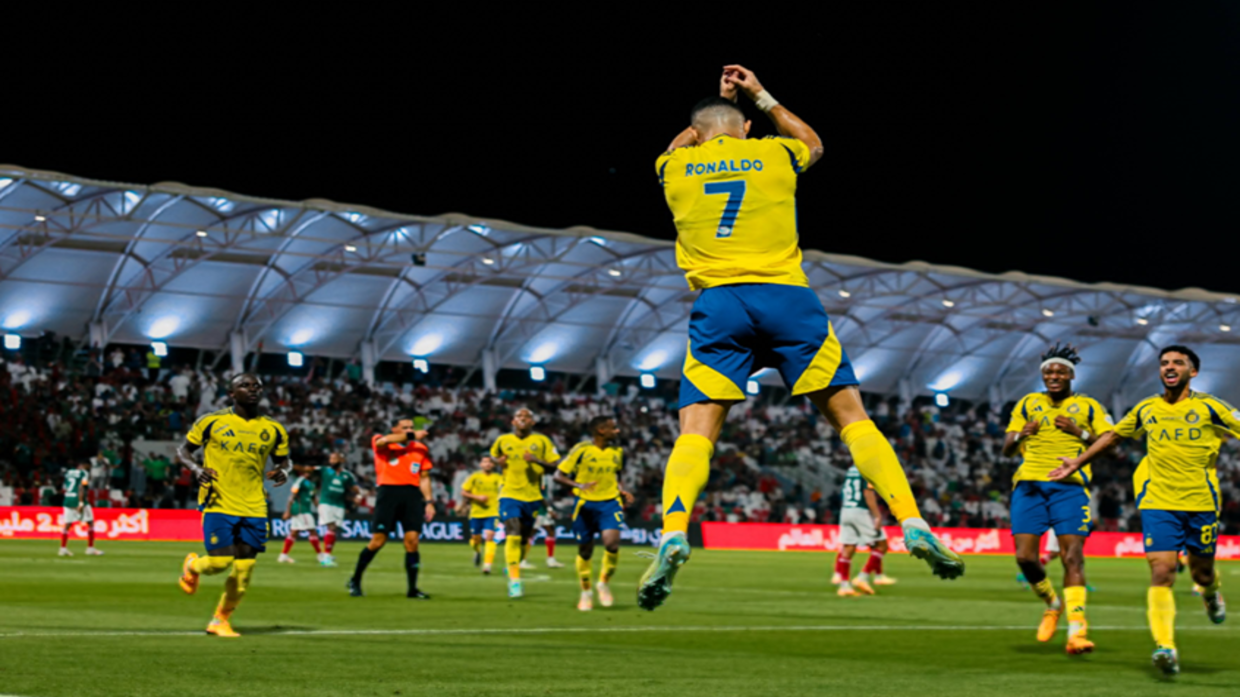 في مباراته الأولى تحت قيادة بيولي.. النصر يقسو على الاتفاق