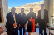 زيارة طارئة لوفد الاتحاد الدولي لرجال وسيدات الأعمال إلى بكركي