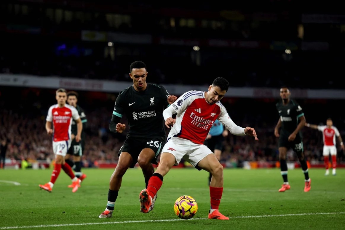 قمة الارسنال وليفربول 2-2