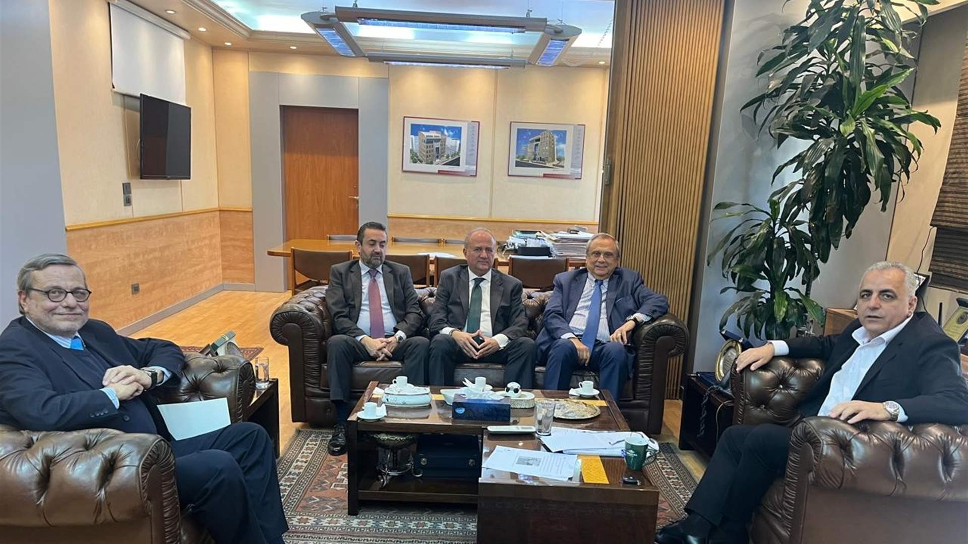 حبيب يعرض مع كركي التعاون المشترك