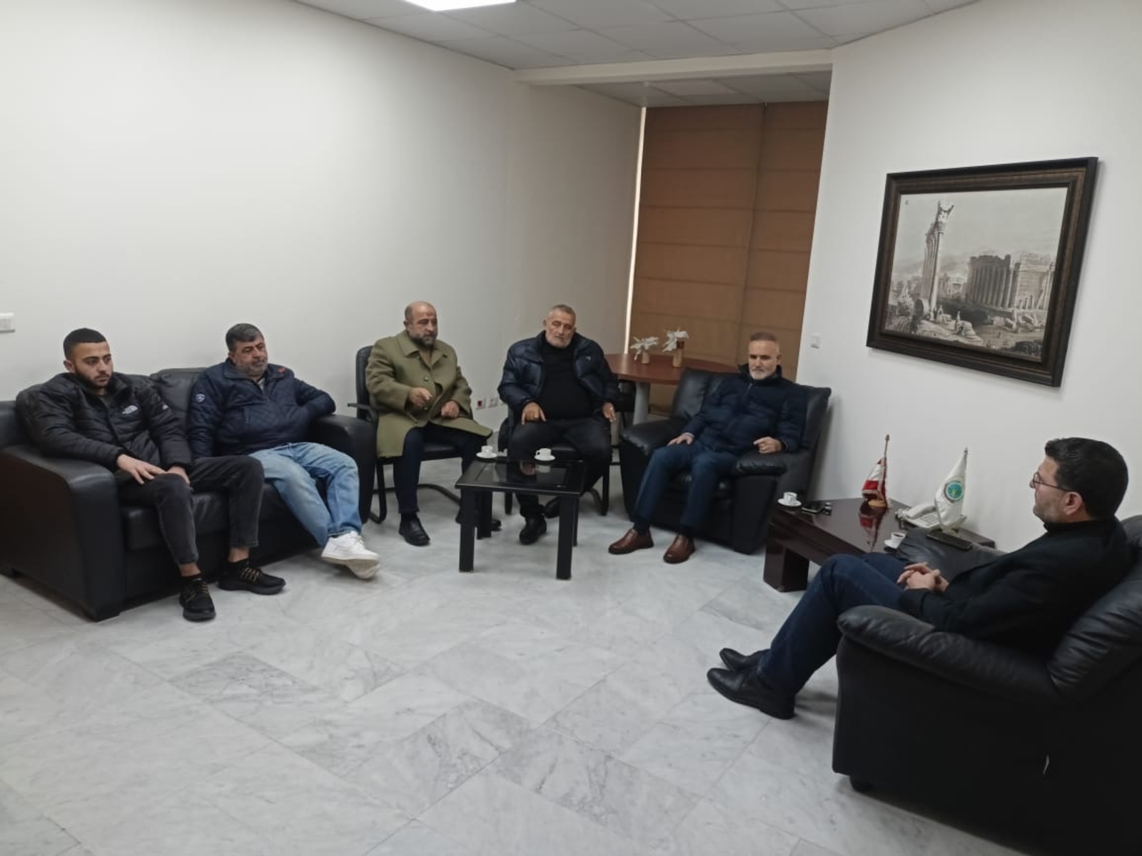 وزير الزراعة بحث مع وفد من نقابة مربي المواشي في الجنوب في مشاكل القطاع