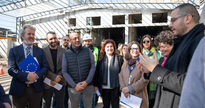 وزير البيئة ومحافظ بيروت يتفقدان معمل فرز النفايات في الكرنتينا