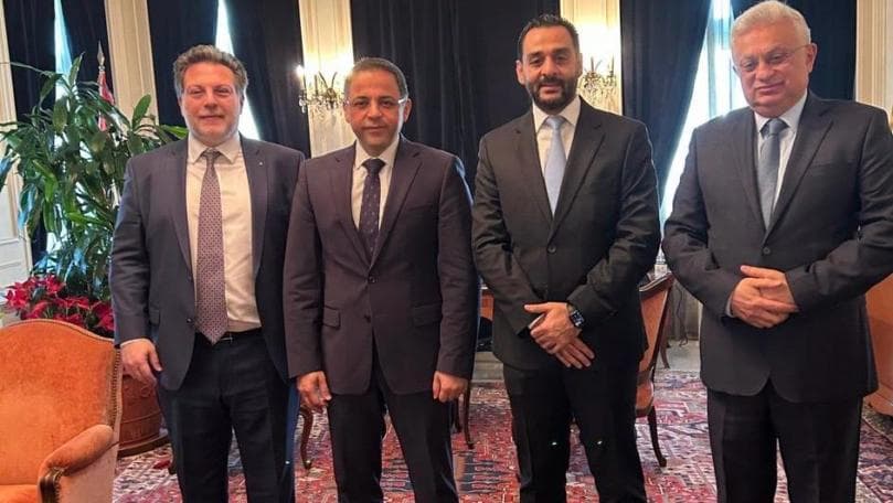 منصوري يبحث مع أبو حيدر وسوبرة والنقيب الأوضاع الإقتصادية والمالية