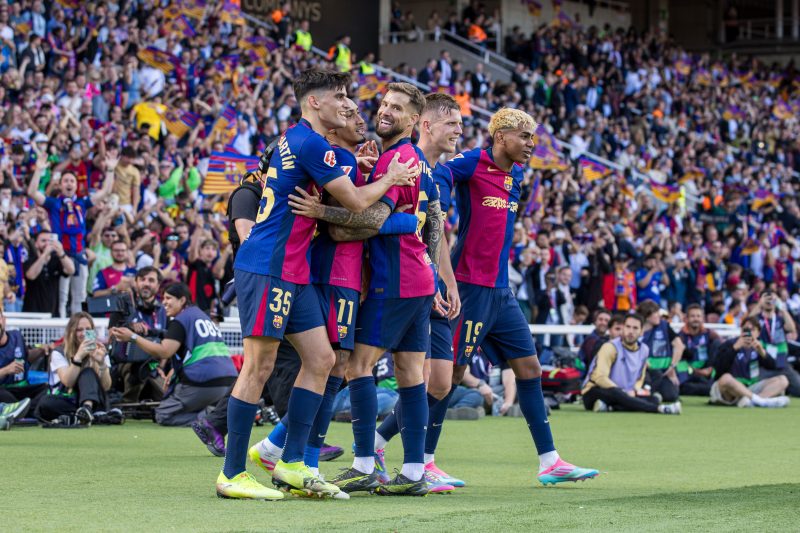 البطولات الأوروبية لكرة القدم / برشلونة يهزم ريال مدريد