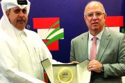 حيدر يلتقي المدير التنفيذي لـ”جسور” القطرية