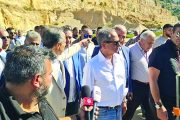 وزير الطاقة جال في سدّي بقعاتة وشبروح: المعالجة الفنية والتقنية أولوية مؤكّدة