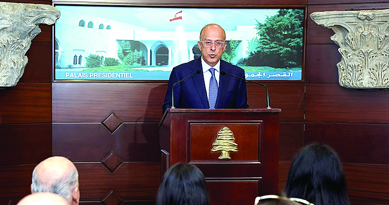مكي أطلع الرئيس عون على خطة «إعادة تكوين الدولة 2030»