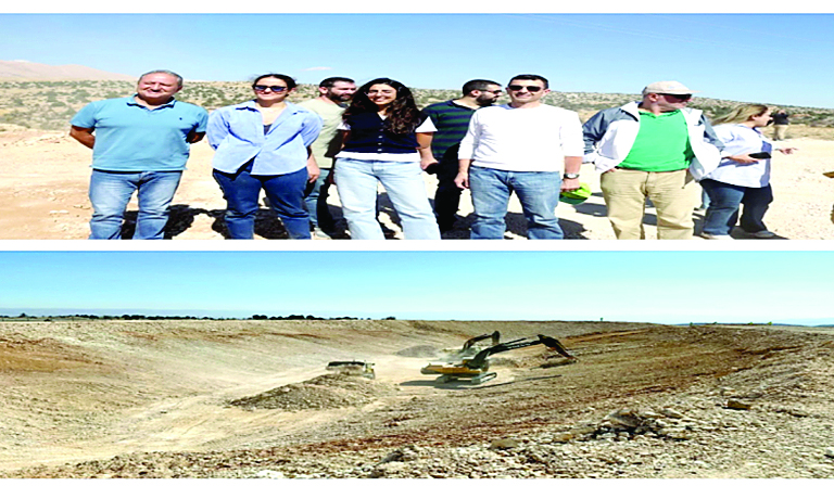 مشروع برك جبلية استراتيجية في البقاع لتعزيز الأمن المائي والزراعي في المنطقة بالتعاون مع المشروع الأخضر