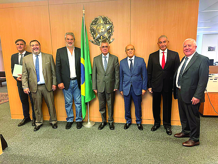 مجلس الأعمال اللبناني – البرازيلي يلتقي سفير البرازيل تارسيزيو كوستا
