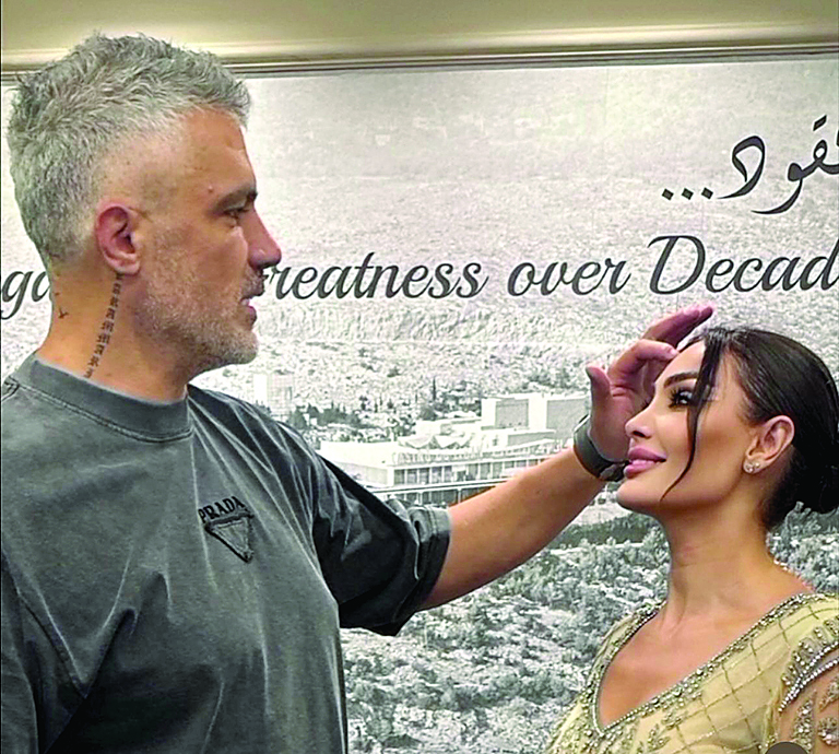 دانييلا غاريوس وقصة حب فارس كرم