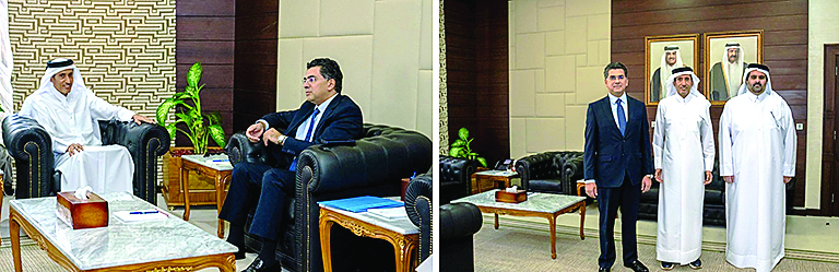 مرقص اختتم زيارته إلى قطر: لمتابعة التواصل والتنسيق بين البلدين