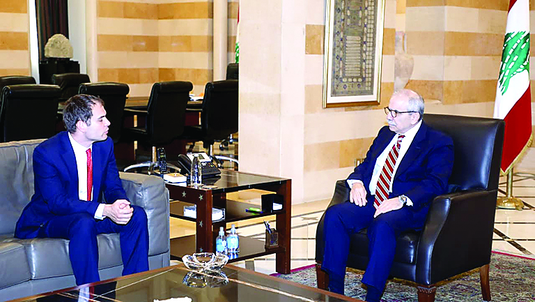 مستشار ماكرون الاقتصادي في السراي: سلام: قانون الفجوة في مراحله النهائية