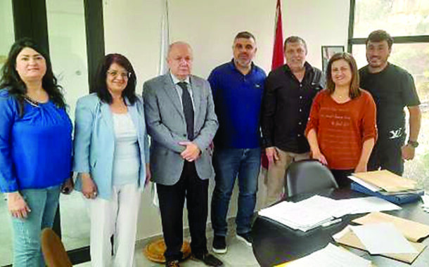 ممثلو نقابة العاملين في المستشفيات الحكومية اجتمعوا في الاتحاد العمالي