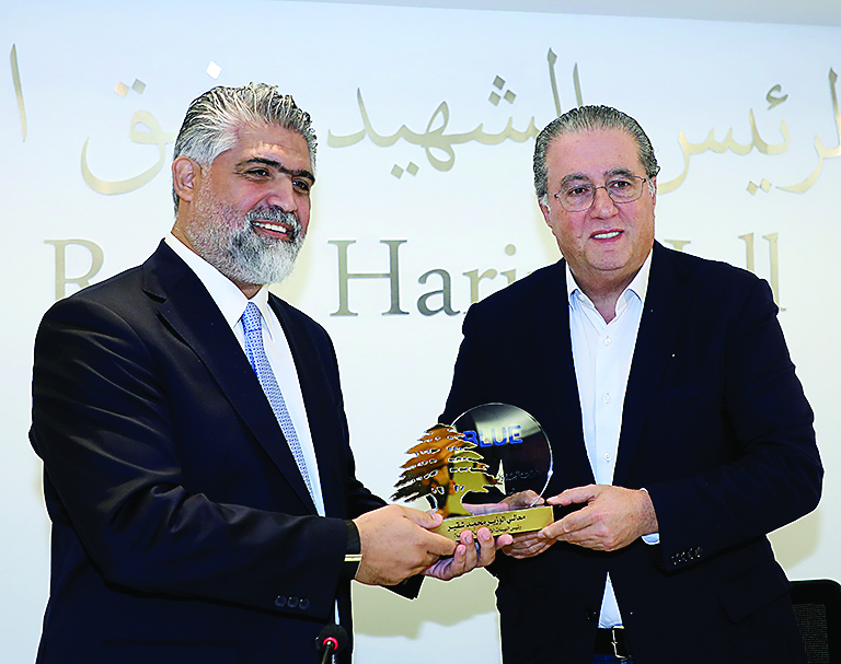 شقير يرعى إطلاق المحفظة الرقمية Blue Wallet للخدمات المالية الرقمية