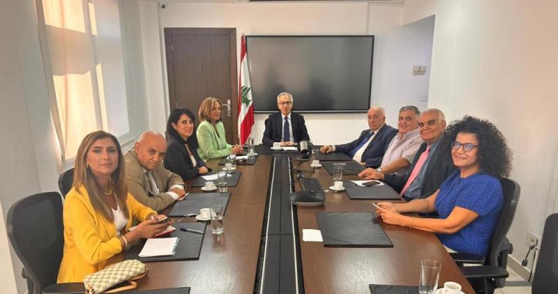 البساط امام وفد جمعية الإعلاميين الاقتصاديين: نرسم مسارًا إصلاحيًا نحو نمو مستدام