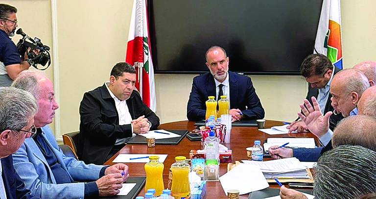رسامني ترأس اجتماعا في بلدية جونيه لاستكمال التحضيرات لمشروع توسعة الأوتوستراد