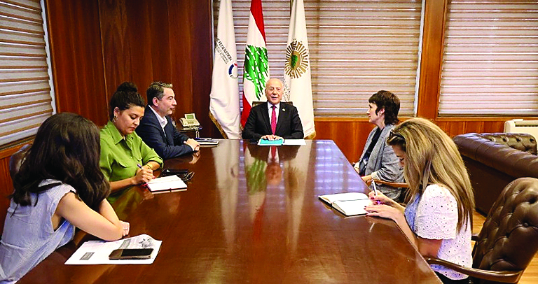 غرفة طرابلس تستضيف وفد إدارة برامج التنمية في الشرق الأوسط