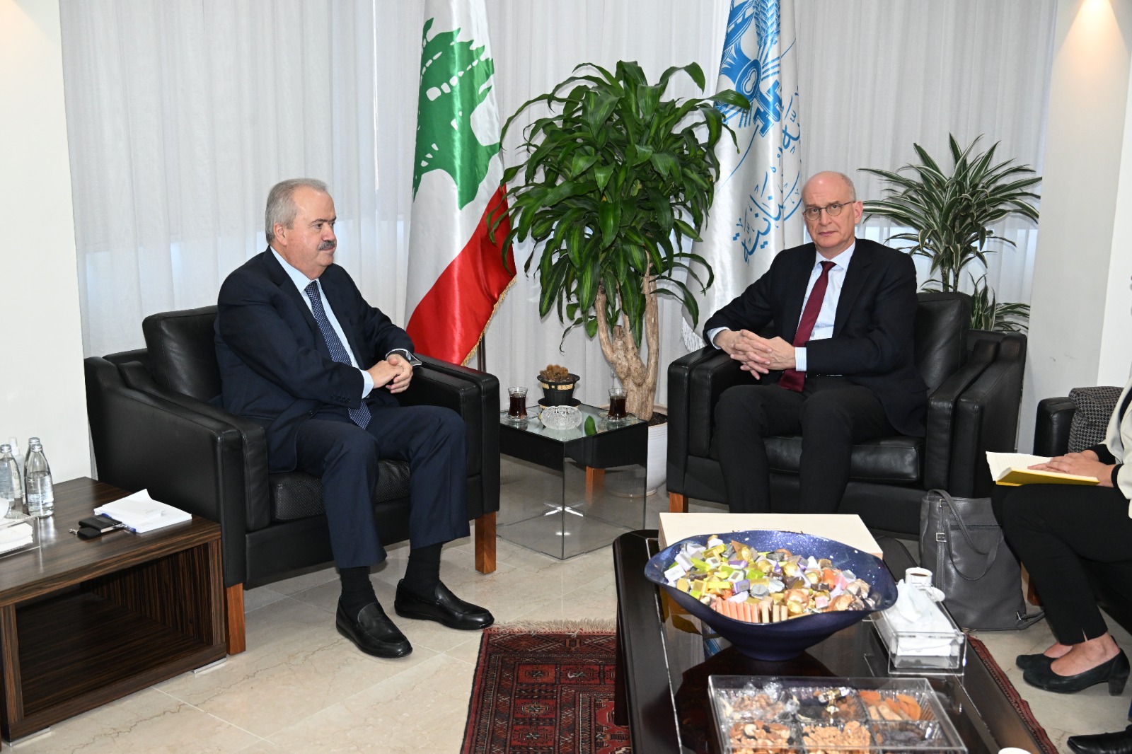 وفد ألماني رسمي في وزارة المال