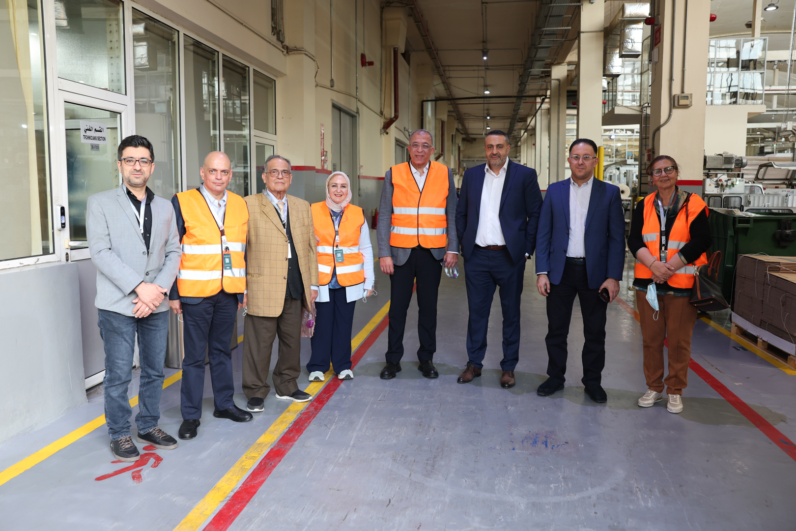 وفدٌ من الجمعية العربية للبحوث الاقتصادية يزور 