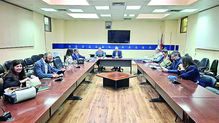 إجتماع عمل تنسيقي بين الصدي والجهات المانحة