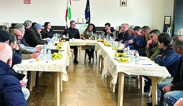 وفد من البنك الدولي زار قضاء جبيل لمتابعة أعمال المشروع الأخضر والتحضير لمشروع GATE