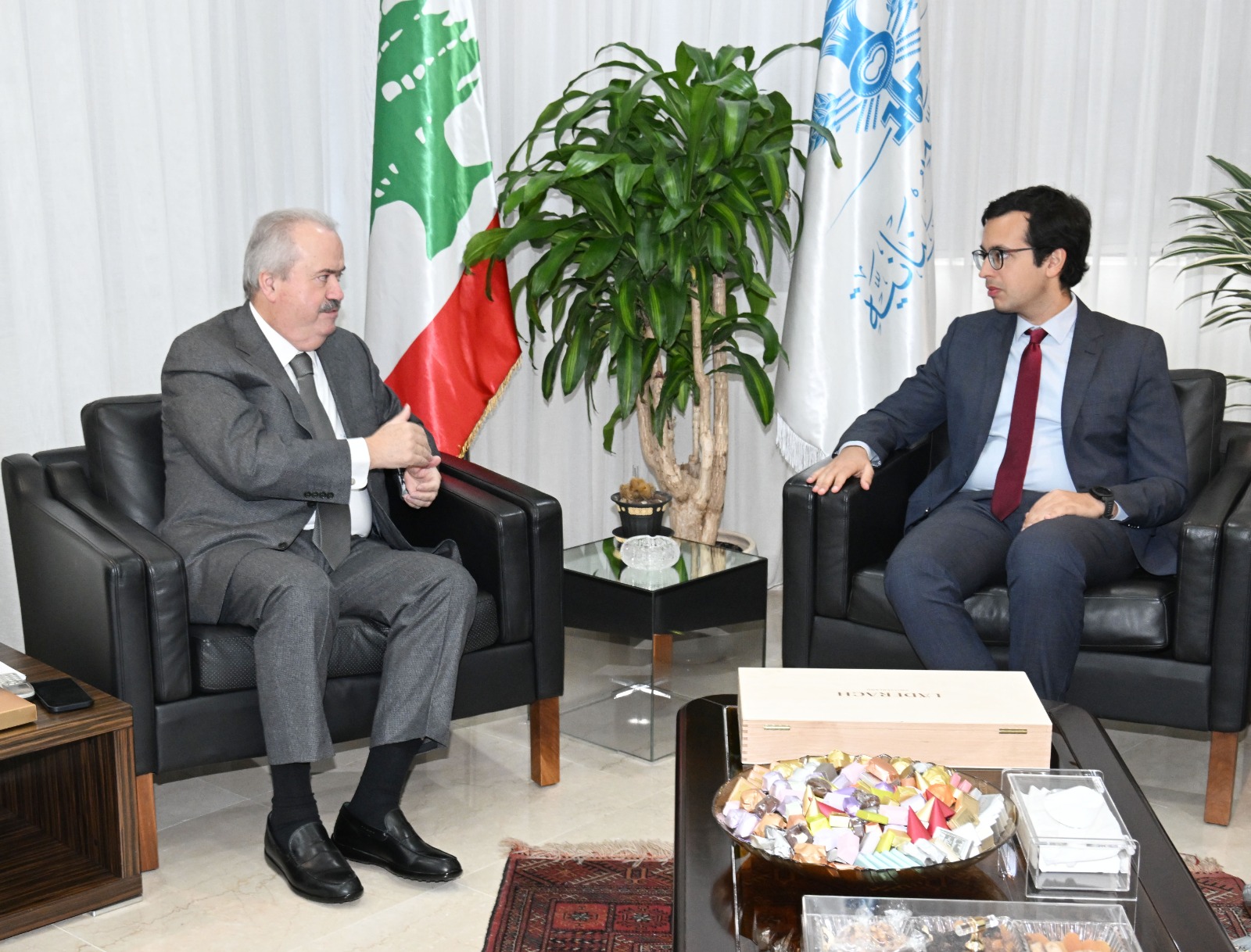 جابر يعرض تقدّم التنسيق الدوري مع صندوق النقد