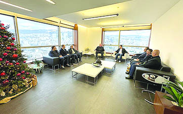 وزير الاتصالات في زيارة تهنئة لألفا: التيلكوم لا ينام والقطاع على الطريق الصحيح