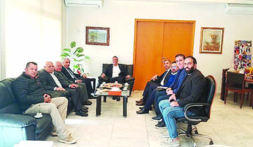 وزير الزراعة نزار هاني يستقبل وفد اتحاد بلديات العرقوب: تأكيد على الدعم الشامل