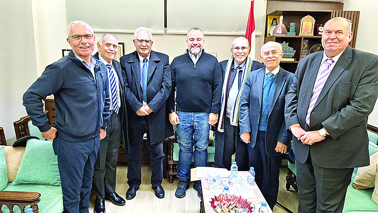 رابطة المهندسين المتقاعدين في الشمال تلتقي النائبين عبد المسيح وعطالله