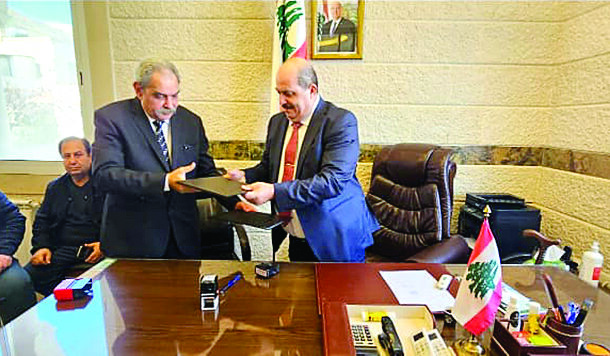 تعاون بيئي بين اتحاد بلديات زحلة والمركز الاقليمي للتدريب ونقل التكنولوجيا