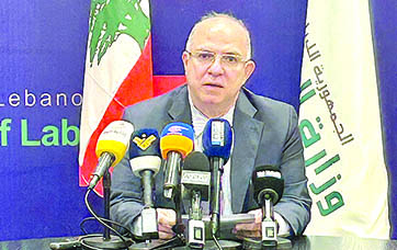 حيدر يحذّر من تحركات توظيف لبنانيين في الخارج من دون أطر قانونية