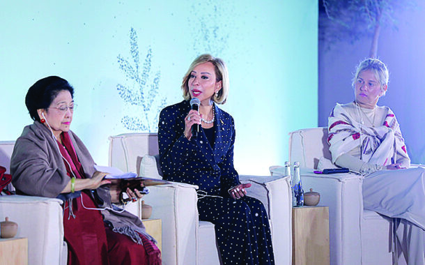 اللبنانية الأولى شاركت في الاحتفال بتوزيع  «جائزة زايد للأخوة الإنسانية» في أبو ظبي