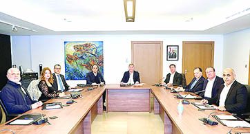 مجلس الأعمال اللبناني – الإماراتي يعقد اجتماعه الأول.. ويعيّـن ديب أميناً للسرّ