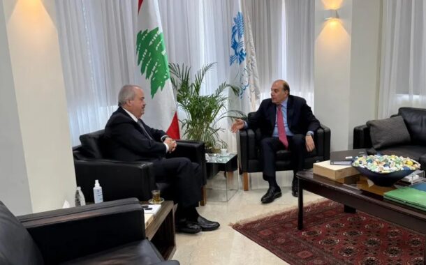 جابر وسعيد يبحثان توصيات صندوق النقد الدولي ومواضيع مالية ونقدية