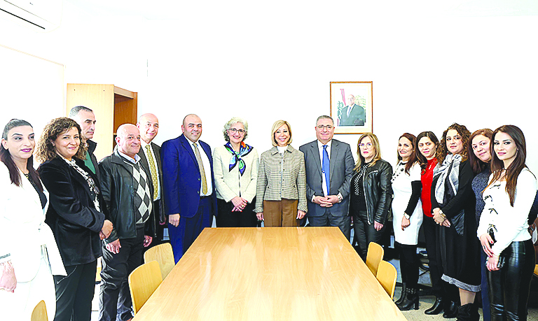 اللبنانية الأولى جالت على 