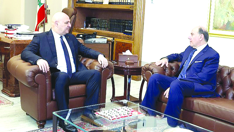 عون اطّلع من الحاكم سعيد على إجراءات «المركزي» الاحترازية